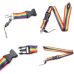 PRIDE - LGBT FLAG LANYARD - imagine 2