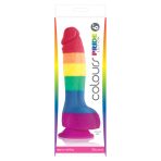PRIDE - LGBT FLAG DILDO 15 CM - imagine 2