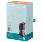 SATISFYER - ROTATOR PLUG 2+ PLUG VIBRADOR APP NEGRO - imagine 5