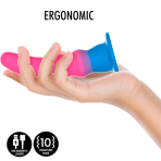 MYTHOLOGY - KUNO UTOPIA DILDO M - VIBRATOR COMPATIBLE WITH WATCHME WIRELESS TECHNOLOGY - imagine 5
