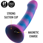 MYTHOLOGY - DION GALACTIC DILDO M - VIBRATOR WATCHME WIRELESS TECHNOLOGY COMPATIBLE - imagine 2