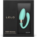 LELO - TIANI HARMONY AQUA GREEN COUPLE MASSAGER - imagine 3