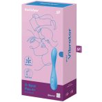 SATISFYER - G-SPOT FLEX 4+ MULTI VIBRATOR APP BLUE - imagine 4