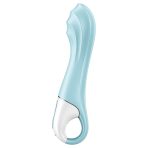 SATISFYER - AIR PUMP VIBRATOR 5+ INFLATABLE G-SPOT VIBRATOR APP BLUE - imagine 2