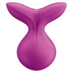 SATISFYER - VIVA LA VULVA 3 VIBRADOR LAY-ON VERDE - imagine 2