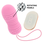OHMAMA - REMOTE CONTROL EGG 7 MODES ROTATION PINK - imagine 3