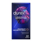 DUREX - PERFECT CONNECTION SILICONE EXTRA LUBRIFICATION 10 UNITS - imagine 2