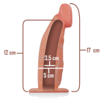 INTENSE - HOLLOW HARNESS WITH DILDO 18 X 3.5 CM - imagine 5