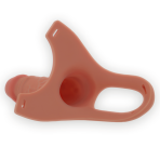 INTENSE - HOLLOW HARNESS WITH SILICONE DILDO 16 X 3.5 CM - imagine 5