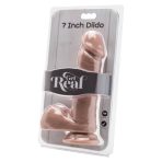 GET REAL - DILDO 18 CM WITH BALLS SKIN - imagine 2