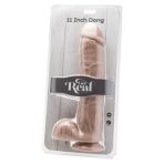 GET REAL - DILDO 28 CM WITH BALLS SKIN - imagine 2