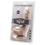 GET REAL - DILDO 20,5 CM WITH BALLS VIBRATOR SKIN - imagine 2