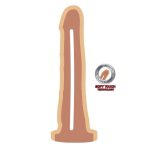 GET REAL - DUAL DENSITY DONG 19 CM SKIN - imagine 2