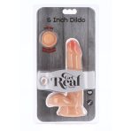 GET REAL - DUAL DENSITY DILDO 17 CM BALLS SKIN - imagine 2