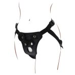 GET REAL - STRAP-ON PLEASURE HARNESS BLACK - imagine 5