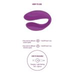 XOCOON - BOUND LOVE COUPLES VIBRATOR PURPLE - imagine 5