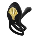 ZALO - BAYEK VIBRATING COUPLES RING BLACK - imagine 2