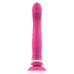 INTENSE - MICHELANGELO PINK SILICONE VIBRATOR DILDO - imagine 3