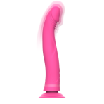 INTENSE - MICHELANGELO PINK SILICONE VIBRATOR DILDO - imagine 2