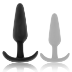 BLACKSILVER - KAEL SILICONE ANAL PLUG WITH MEDIUM HANDLE - imagine 3