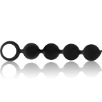 BLACKSILVER - LENNON ANAL ROSARY 4 SILICONE SPHERES 15 CM - imagine 3