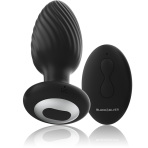 BLACKSILVER - WELLS PLUG SILICONE ANAL ROTATOR REMOTE CONTROL - imagine 2