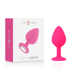 INTENSE - SHELKI M ANAL PLUG FUCHSIA - imagine 2
