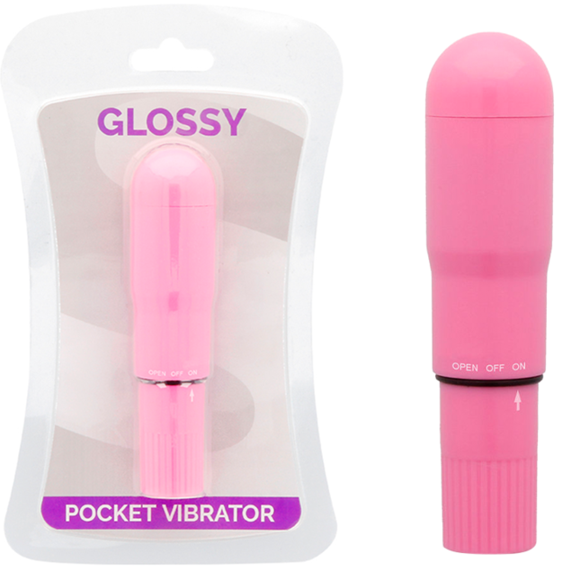 img_144033_65f116bf5302eba921ec5361ccb6159e_1.png GLOSSY - POCKET VIBRATOR DEEP ROSE - imagine 1