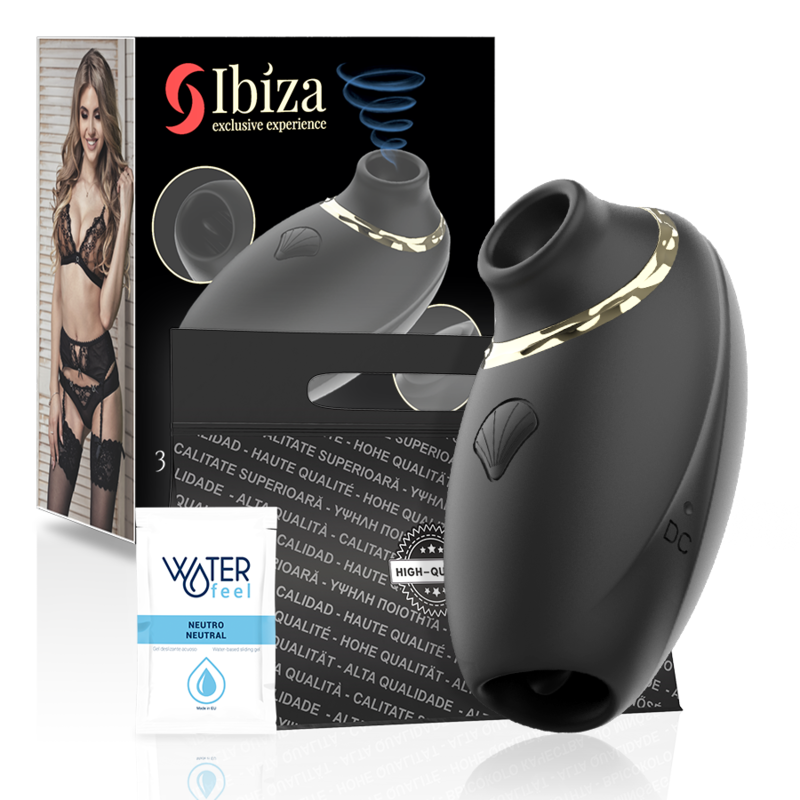 IBIZA - 3 IN 1 SUCKING, LICKING  PULSING VIBE