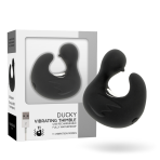 BLACKSILVER - DUCKYMANIA RECHARGEABLE SILICONE STIMULATING DUCK THIMBLE - imagine 2