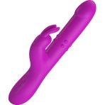 PRETTY LOVE - REESE VIBRATOR WITH PURPLE ROTATION - imagine 3