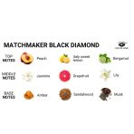 EYE OF LOVE - MATCHMAKER BLACK DIAMOND LGBTQ PERFUME PHEROMONES FOR HIM 30 ML - imagine 3