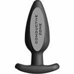 ELECTRASTIM - SILICONE BLACK ROCKER BUTT PLUG LARGE - imagine 4