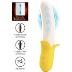 PRETTY LOVE - BANANA GEEK SUPER POWER 7 VIBRATIONS UPDOWN SILICONE BLACK - imagine 3
