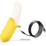 PRETTY LOVE - BANANA GEEK SUPER POWER 7 VIBRATIONS UPDOWN SILICONE BLACK - imagine 5