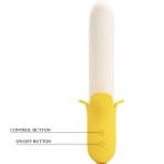 PRETTY LOVE - BANANA GEEK SUPER POWER 7 VIBRATIONS UPDOWN SILICONE BLACK - imagine 4