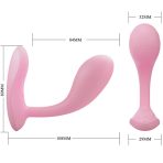 PRETTY LOVE - BAIRD G-SPOT 12 VIBRATIONS RECHARGEABLE PINK APP - imagine 5