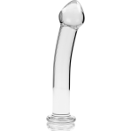 NEBULA SERIES BY IBIZA - MODELO 11 DILDO CRISTAL TRANSPARENTE 16 CM -O- 3 CM - imagine 5