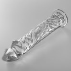 NEBULA SERIES BY IBIZA - MODELO 12 DILDO CRISTAL TRANSPARENTE 17 CM -O- 3.5 CM - imagine 2