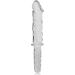 NEBULA SERIES BY IBIZA - MODELO 24 DILDO CRISTAL TRANSPARENTE 28.5 CM -O- 5 CM - imagine 5