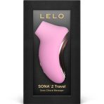 LELO - SONA 2 TRAVEL SONIC CLITORIS MASSAGER PINK - imagine 5