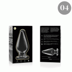 NEBULA SERIES BY IBIZA - MODELO 4 PLUG CRISTAL TRANSPARENTE 11 CM -O- 5 CM - imagine 4