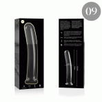 NEBULA SERIES BY IBIZA - MODELO 9 DILDO CRISTAL TRANSPARENTE 15.5 CM -O- 2.5 CM - imagine 4