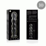 NEBULA SERIES BY IBIZA - MODELO 10 DILDO CRISTAL TRANSPARENTE 16.5 CM -O- 3.5 CM - imagine 4