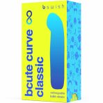 B SWISH - BCUTE CURVE INFINITE CLASSIC RECHARGEABLE SILICONE VIBRATOR YELLOW - imagine 4