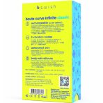 B SWISH - BCUTE CURVE INFINITE CLASSIC RECHARGEABLE SILICONE VIBRATOR YELLOW - imagine 5