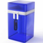 B SWISH - BCUTE CURVE INFINITE CLASSIC LIMITED EDITION BLUE SILICONE RECHARGEABLE VIBRATOR - imagine 3