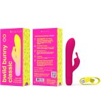 B SWISH - BWILD BUNNY INFINITE CLASSIC RECHARGEABLE VIBRATOR PINK SILICONE - imagine 3