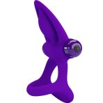 PRETTY LOVE - VIBRATOR RING 10 VIBRATIONS VIOLET SILICONE - imagine 2