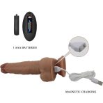 PRETTY LOVE - JONATHAN SILICONE DILDO 3 VIBRATIONS + 3 INSERTION MEASUREMENTS REMOTE CONTROL 21 CM - imagine 5